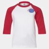 Youth Three Quarter Sleeve Baseball T-Shirt Thumbnail