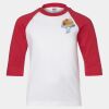 Youth Three Quarter Sleeve Baseball T-Shirt Thumbnail