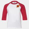 Youth Three Quarter Sleeve Baseball T-Shirt Thumbnail