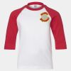 Youth Three Quarter Sleeve Baseball T-Shirt Thumbnail