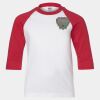 Youth Three Quarter Sleeve Baseball T-Shirt Thumbnail