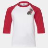 Youth Three Quarter Sleeve Baseball T-Shirt Thumbnail