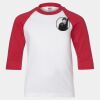 Youth Three Quarter Sleeve Baseball T-Shirt Thumbnail