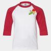 Youth Three Quarter Sleeve Baseball T-Shirt Thumbnail