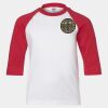 Youth Three Quarter Sleeve Baseball T-Shirt Thumbnail