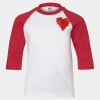Youth Three Quarter Sleeve Baseball T-Shirt Thumbnail