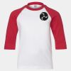 Youth Three Quarter Sleeve Baseball T-Shirt Thumbnail