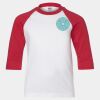 Youth Three Quarter Sleeve Baseball T-Shirt Thumbnail