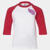 Youth Three Quarter Sleeve Baseball T-Shirt Thumbnail