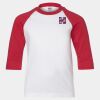 Youth Three Quarter Sleeve Baseball T-Shirt Thumbnail