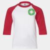 Youth Three Quarter Sleeve Baseball T-Shirt Thumbnail