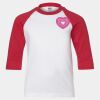 Youth Three Quarter Sleeve Baseball T-Shirt Thumbnail