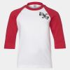 Youth Three Quarter Sleeve Baseball T-Shirt Thumbnail