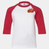 Youth Three Quarter Sleeve Baseball T-Shirt Thumbnail