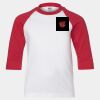 Youth Three Quarter Sleeve Baseball T-Shirt Thumbnail