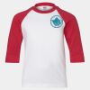 Youth Three Quarter Sleeve Baseball T-Shirt Thumbnail