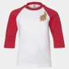 Youth Three Quarter Sleeve Baseball T-Shirt Thumbnail
