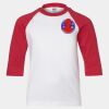 Youth Three Quarter Sleeve Baseball T-Shirt Thumbnail