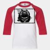 Youth Three Quarter Sleeve Baseball T-Shirt Thumbnail