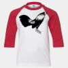 Youth Three Quarter Sleeve Baseball T-Shirt Thumbnail