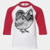 Youth Three Quarter Sleeve Baseball T-Shirt Thumbnail