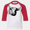 Youth Three Quarter Sleeve Baseball T-Shirt Thumbnail