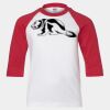 Youth Three Quarter Sleeve Baseball T-Shirt Thumbnail