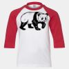 Youth Three Quarter Sleeve Baseball T-Shirt Thumbnail