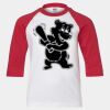 Youth Three Quarter Sleeve Baseball T-Shirt Thumbnail