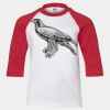 Youth Three Quarter Sleeve Baseball T-Shirt Thumbnail