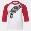 Youth Three Quarter Sleeve Baseball T-Shirt Thumbnail