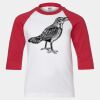 Youth Three Quarter Sleeve Baseball T-Shirt Thumbnail