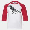 Youth Three Quarter Sleeve Baseball T-Shirt Thumbnail