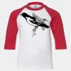 Youth Three Quarter Sleeve Baseball T-Shirt Thumbnail