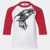 Youth Three Quarter Sleeve Baseball T-Shirt Thumbnail