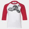 Youth Three Quarter Sleeve Baseball T-Shirt Thumbnail