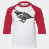 Youth Three Quarter Sleeve Baseball T-Shirt Thumbnail