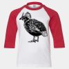 Youth Three Quarter Sleeve Baseball T-Shirt Thumbnail