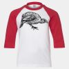 Youth Three Quarter Sleeve Baseball T-Shirt Thumbnail
