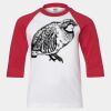 Youth Three Quarter Sleeve Baseball T-Shirt Thumbnail