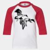 Youth Three Quarter Sleeve Baseball T-Shirt Thumbnail