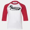 Youth Three Quarter Sleeve Baseball T-Shirt Thumbnail