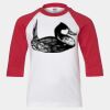 Youth Three Quarter Sleeve Baseball T-Shirt Thumbnail