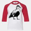 Youth Three Quarter Sleeve Baseball T-Shirt Thumbnail