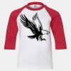 Youth Three Quarter Sleeve Baseball T-Shirt Thumbnail