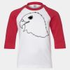 Youth Three Quarter Sleeve Baseball T-Shirt Thumbnail