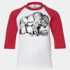 Youth Three Quarter Sleeve Baseball T-Shirt Thumbnail