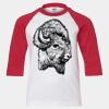 Youth Three Quarter Sleeve Baseball T-Shirt Thumbnail