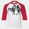 Youth Three Quarter Sleeve Baseball T-Shirt Thumbnail