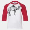 Youth Three Quarter Sleeve Baseball T-Shirt Thumbnail